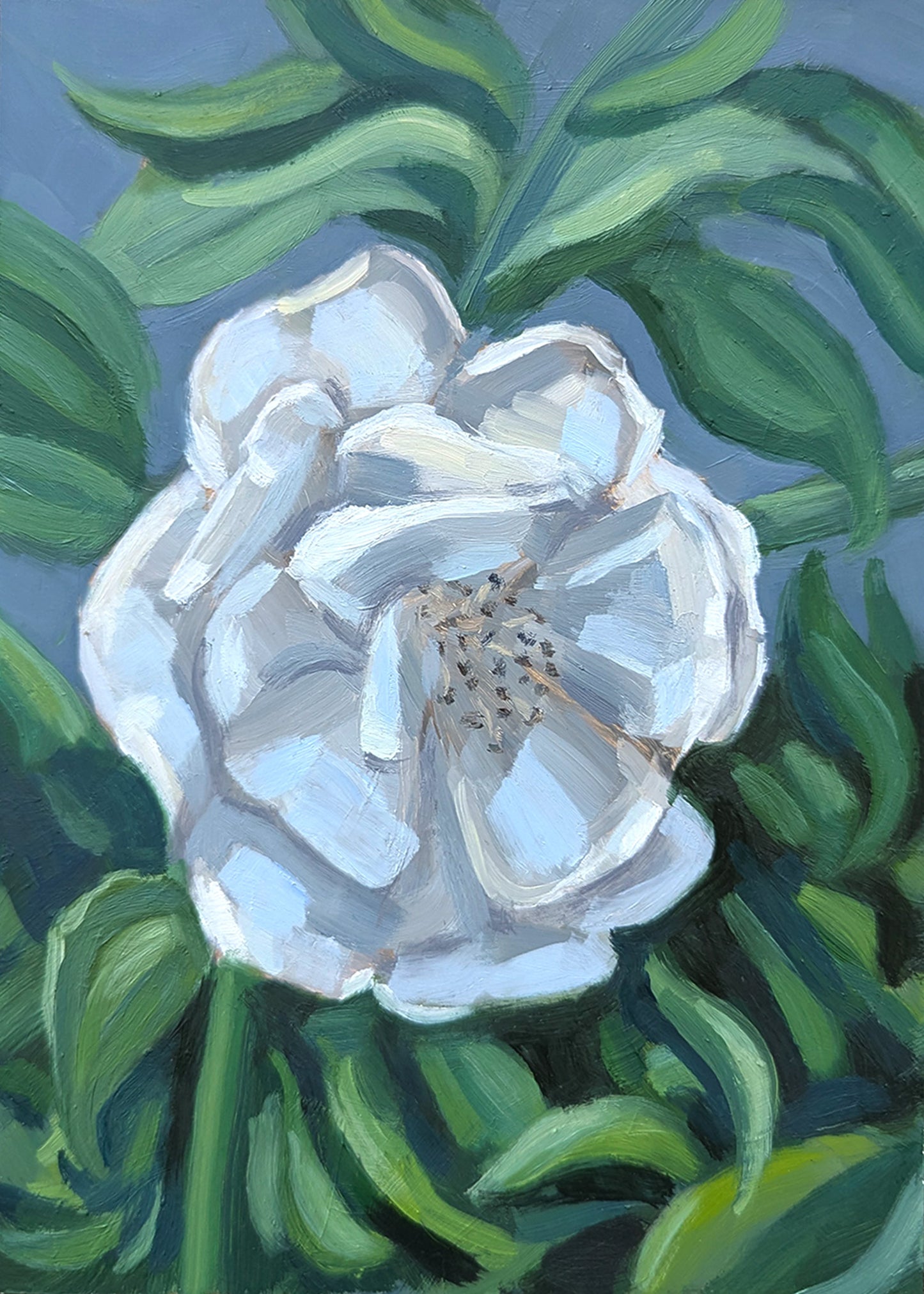White Flower Painting