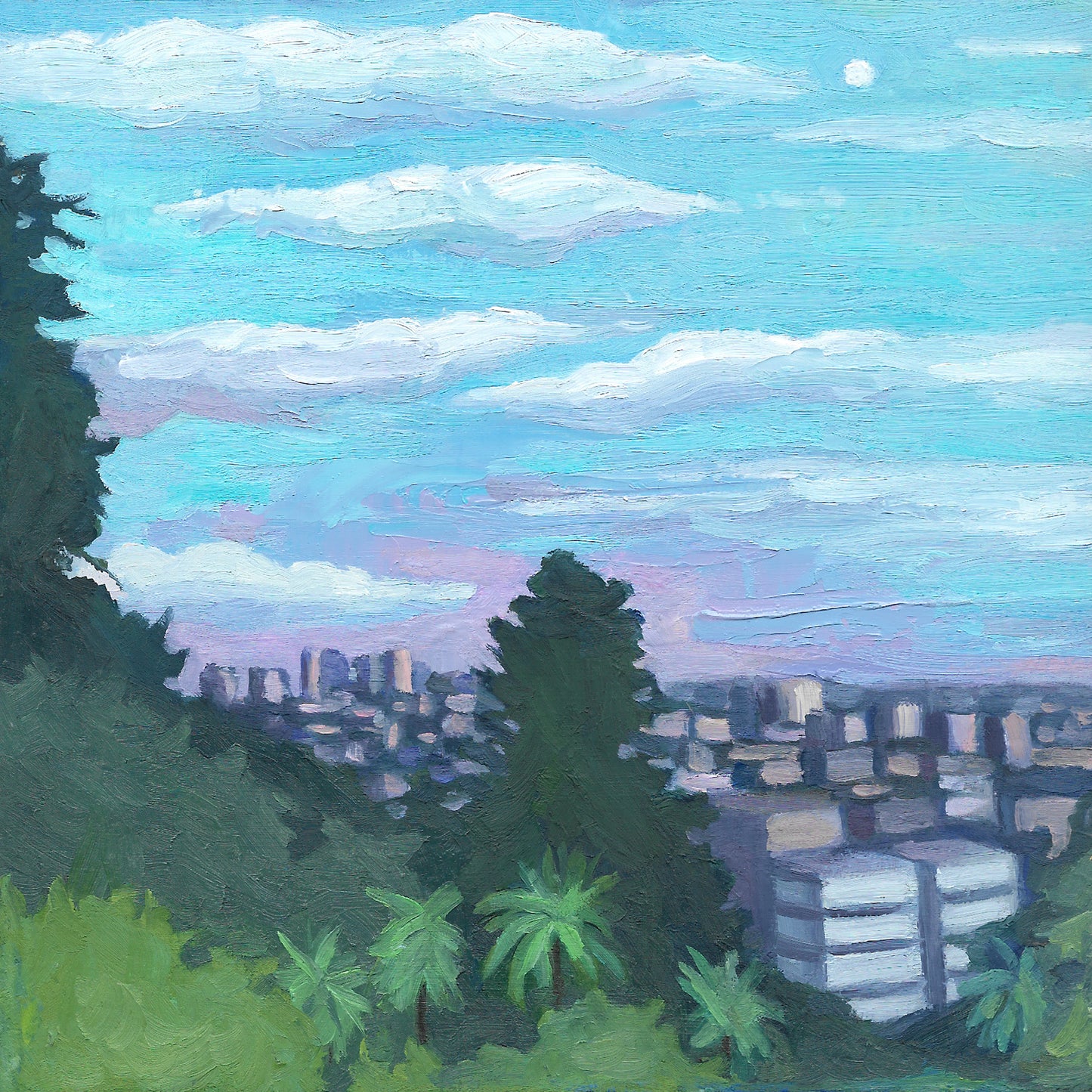 Purple Hour Painting