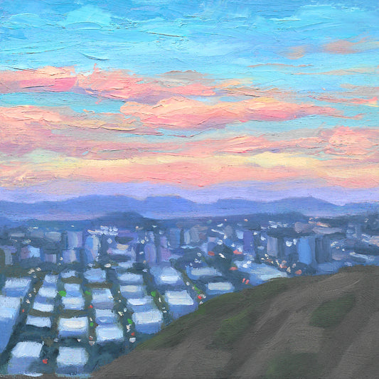 Pink Clouds Painting