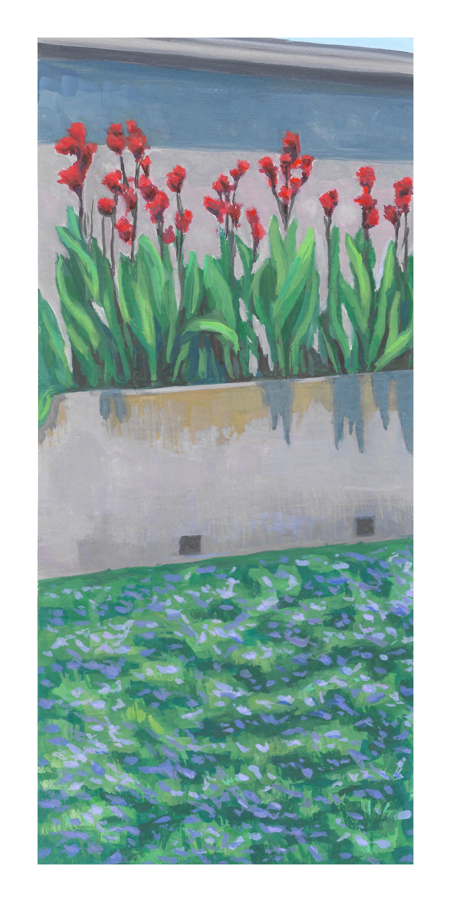 Jacaranda Season Painting