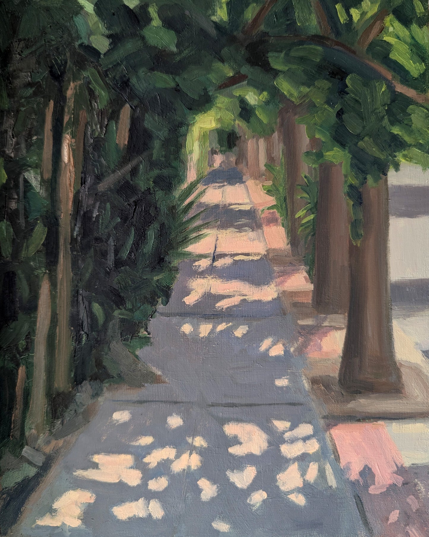 Afternoon Shadows Painting